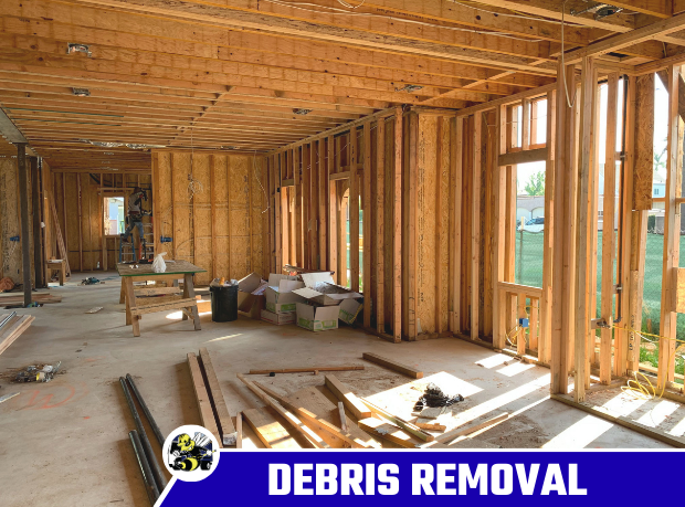 construction debris removal in hollister